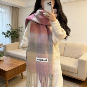 Acne Multicolor Women's Scarf